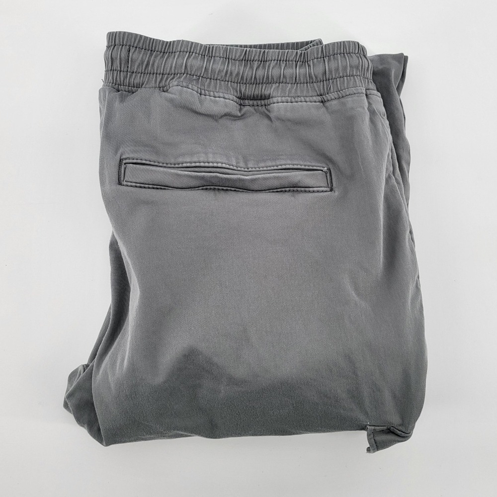 Hollister Men's Skinny Jogger Pants Gray Stretch Cargo Pockets Elastic Waist 32 - Picture 3 of 8